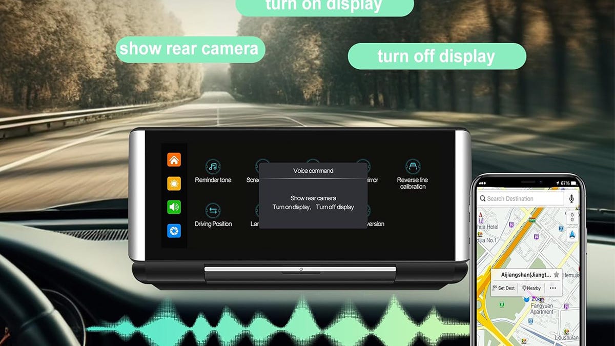 Apple CarPlay یا Android Auto را با این نمایشگر 83 دلاری به ماشین خود اضافه کنید